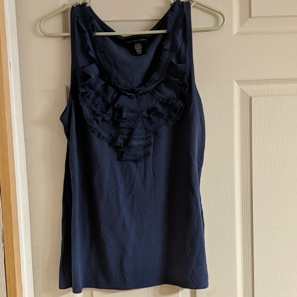 Ruffled Sleeveless Too